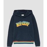 s.Oliver - Trui - Navy - Capuchon - Lange Mouw