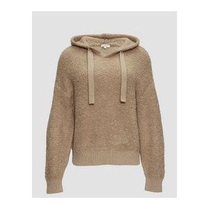 Gebreide Trui - Teddybouclé - Met Capuchon - Relaxte Pasvorm