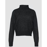 Gebreide Trui - Gemêleerd - Opstaande Kraag