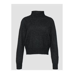 Gebreide Trui - Gemêleerd - Opstaande Kraag