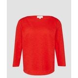 s.Oliver - Shirt - Rood - Lange Mouwen - Van Flammégaren
