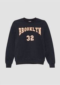 s.Oliver - 5952 - Sweatshirt - Grijs - Regular Fit met Letterprint