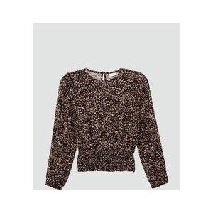 Blouse - Lange Mouwen - 100% Viscose - All-over Print