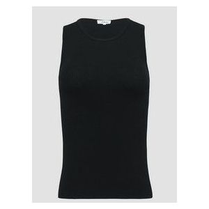 Mouwloze gebreide trui