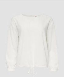 Blouse - Effen - Wijde Blouse - Lange Mouw - Losse Pasvorm