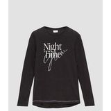 T-shirt - Zacht Katoen - Lange Mouwen - Casual - Met Opvallende Print en Strassteentjes