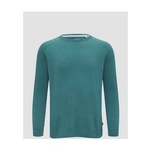 Gebreide Trui - Regular Fit - Heren - Katoen - Raglanmouwen