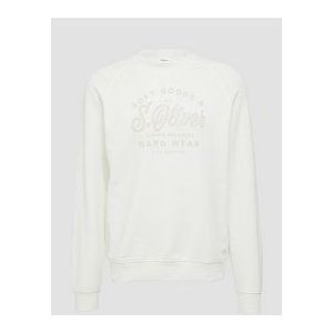 Sweatshirt - Ronde Hals - Geribde Boorden - Geborduurd Logo