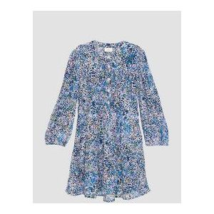 Jurk - Midi-jurk - Crêpe - Viscose - All-overpatroon