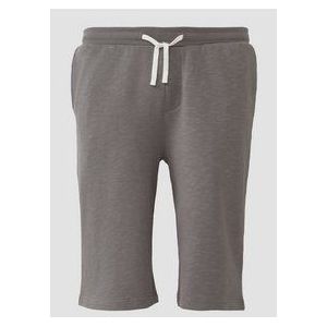 s.Oliver - Big Size - Relaxed Sweatshort - Grijs - 100% Katoen