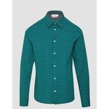 Shirt - Slim Fit - Overhemd - Motief - Stretchkatoen