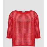 s.Oliver - T-Shirt - Zacht - 3/4-mouwen - Relaxed Fit