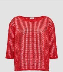 s.Oliver - T-Shirt - Zacht - 3/4-mouwen - Relaxed Fit