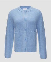 Vesten - Effen - Ronde Hals - Lange Mouw - Normale Pasvorm