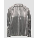 Blouse - Viscoseblend - Glanzend - Normale Pasvorm