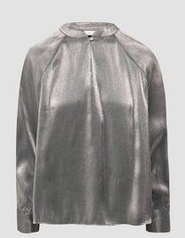 Blouse - Viscoseblend - Glanzend - Normale Pasvorm