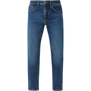 360° denim slim: jeans met garment wash