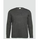s.Oliver - T-shirt - Lange Mouwen - Met Logo - Grote Maat - XXL