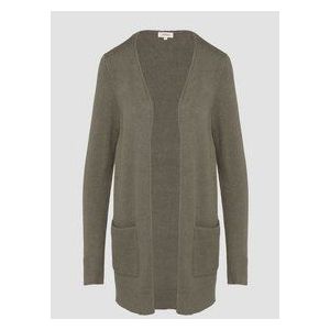 s.Oliver - Strickjacke - Lange Vest - Katoenmix