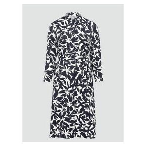 s.Oliver - Midi-jurk - Viscose - All-over print - V-hals