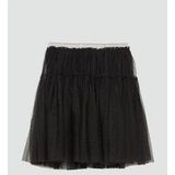 Rok - Mesh - Tieners - Korte Uitlopende Ontwerp - Elastische Tailleband met Glitters