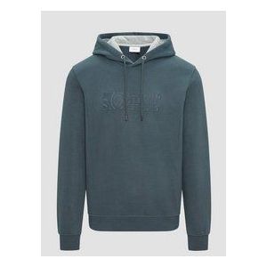 Hoodie - Zwart - Sweatstof - Met Capuchon en Logo