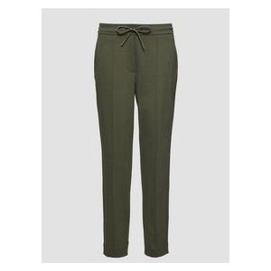 s.Oliver - Joggers - Casual - Twill Look - Stretch Viscose - Taps Toelopende Pijp