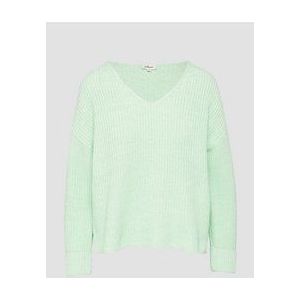 Trui - Effen - Knitwear - V-hals - Lange Mouw - Losse Pasvorm