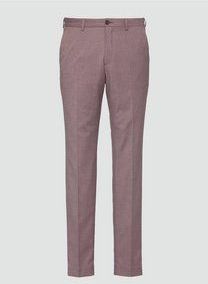 s.O PURE - Pantalon - Zwart - Smalle Pijpen - Viscosemix