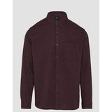 Shirt - Casual Twill Overhemd - Normale Pasvorm - Met Borstzak