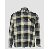 Overhemd - Geruit - Flanellen Overhemd - Regular Fit - Met Borstzak