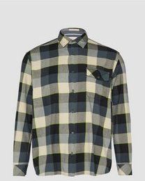 Overhemd - Geruit - Flanellen Overhemd - Regular Fit - Met Borstzak