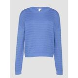 Gebreide Trui - Katoenmix - Casual Look - Ronde Hals - Normale Pasvorm