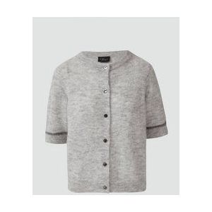 s.Oliver BLACK LABEL - Gebreid Jack - Regular Fit - Dames - Alpacawol