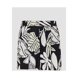 Korte broeken - Luchtige Hoog Uitgesneden Shorts - Linnenmix - Met Steekzakken en Elastische Tailleband