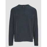 Q/S designed by - Gebreide Trui - Blauw - Met Rolrand