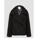 Buitenjas - Oversized Bouclé Caban Jas - Trenchcoat