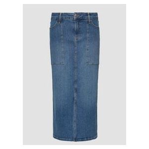 s.Oliver - Midi Denim Rok - Spijkerrok - Regular Fit - Mid-Rise Tailleband