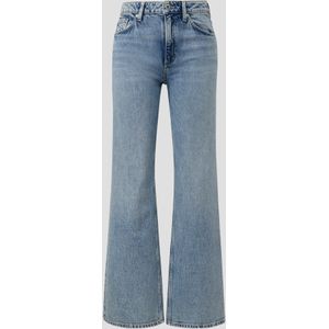 Jeans Catie / slim fit / high rise / wide leg / acid wash