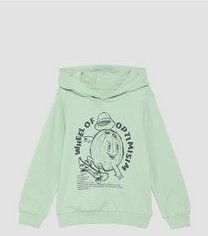 Sweatshirt - Oversized - Met Capuchon