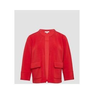 Sweatvest - Effen - Sweatstof - Ronde Hals - Driekwart Mouw