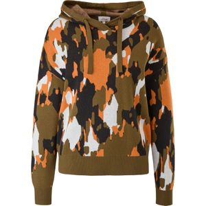 Hoodie van een viscosemix