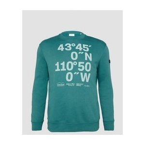 s.Oliver - Sweatshirt - Katoenmix - Casual - Met Coördinatenprint