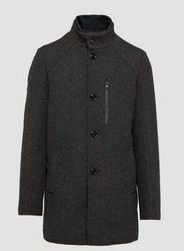 Klassieke Mantel - Effen - Licht Gevoerd - Normale Pasvorm