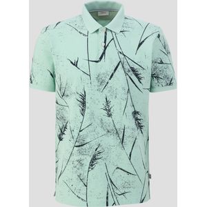 Polo met print all-over