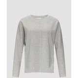 Sweater - Mélange - Sweatstof - Ronde Hals - Lange Mouw - Losse Pasvorm