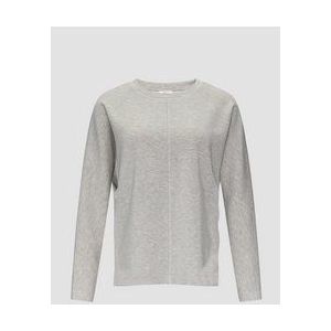 Sweater - Mélange - Sweatstof - Ronde Hals - Lange Mouw - Losse Pasvorm