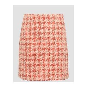 Rok - Bouclé - A-lijn Rok - Kort/Mini - Normale Pasvorm