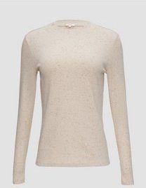 s.Oliver - T-Shirt - Geribd - Lange Mouwen