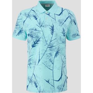 Polo met print all-over